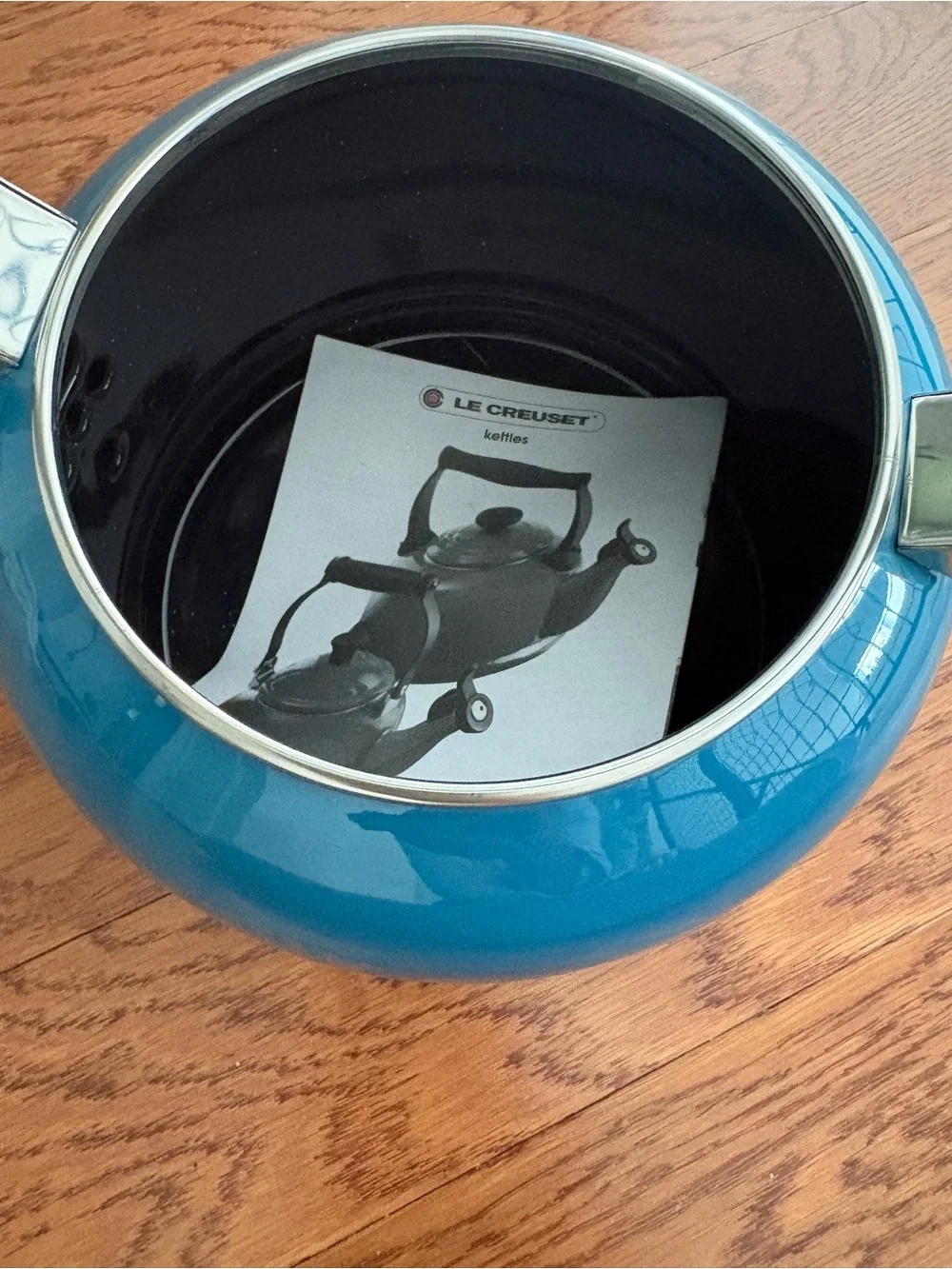 Le Creuset 1.1L Demi Kettle in Deep Teal